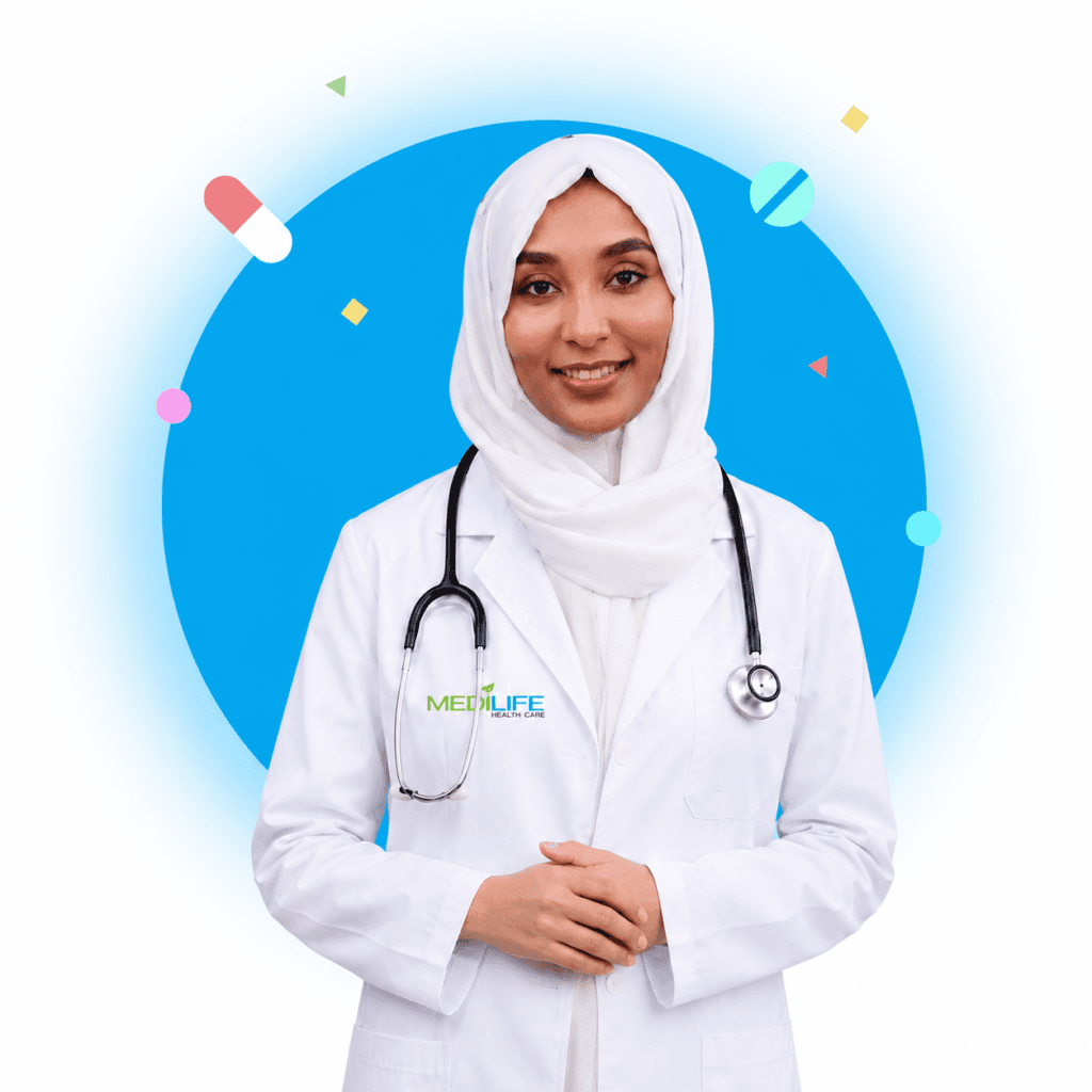Dr. Mauada Siddig, DHA-licensed general practitioner in Dubai